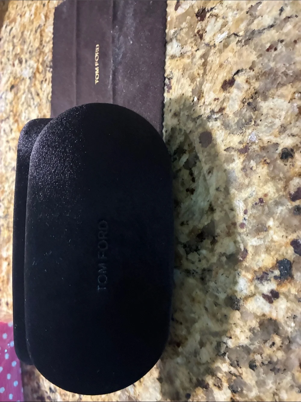 Tom Ford Brown Eyewear Case